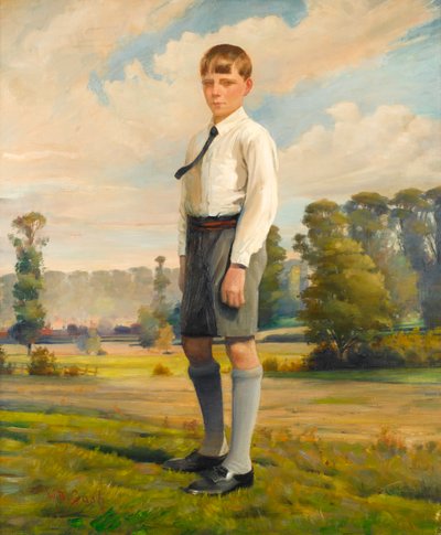 Young Boy by Walter Bonner Gash
